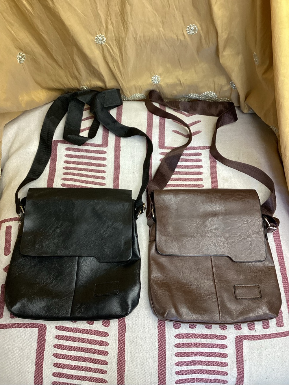 Messenger Bags in Black OR Brown